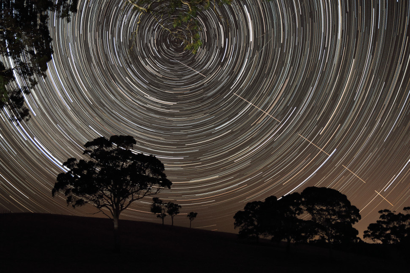 La Estación Espacial Internacional y las estrellas en Harrogate, Australia. Fotógrafo: Scott Carnie-Bronca (Australia)